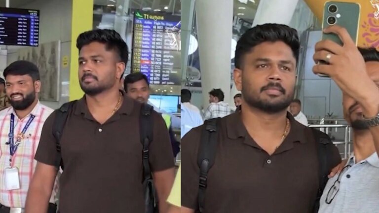 Watch: New CSK star Sanju Samson arrives in Chennai ahead of IPL 2026