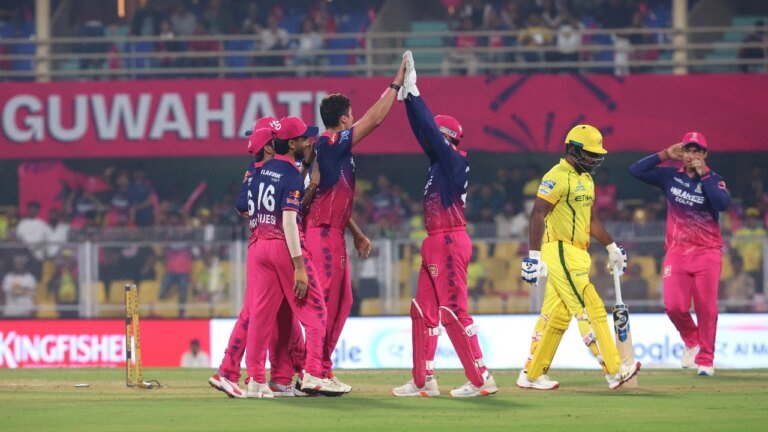 Sanju Samson fails on CSK debut and ends stellar run of IPL opener vs RR