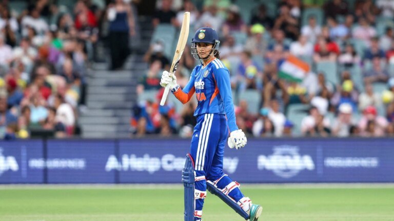 ICC rankings: Smriti Mandhana has climbed to the top spot in the women’s ODI rankings