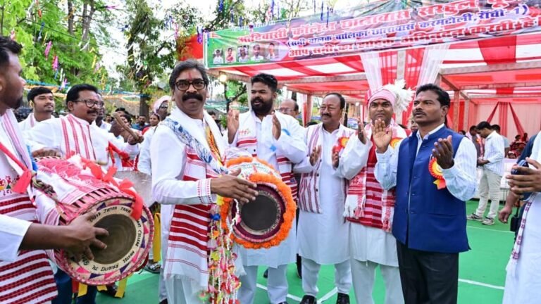 Without nature, human life is unimaginable, says Hemant Soren about Sharhul