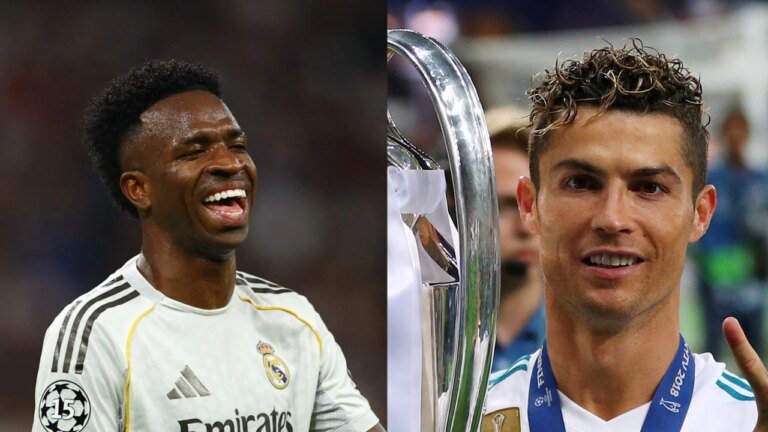 Vinicius Jr. joined Cristiano Ronaldo on Real Madrid’s elite list after victory at Man City