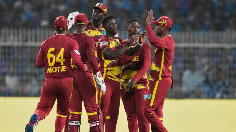 South Africa’s West Indies were left stranded in India after their flight home was cancelled