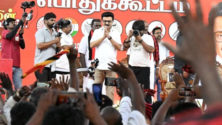 Delimitation will make Tamils ​​second-class citizens, says CM Stalin