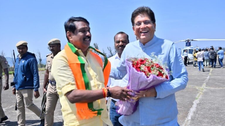 Piyush Goyal calls Stalin a “liar” and accuses him of spreading false narratives