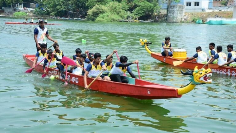 Two-day water sports competitions begin in Vijayawada