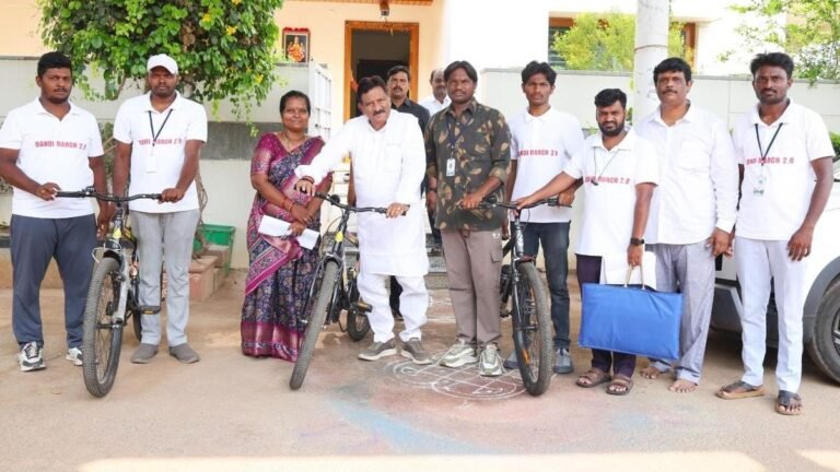 A cycling campaign, the Dandi 2.0 march, will arrive in Kakinada city