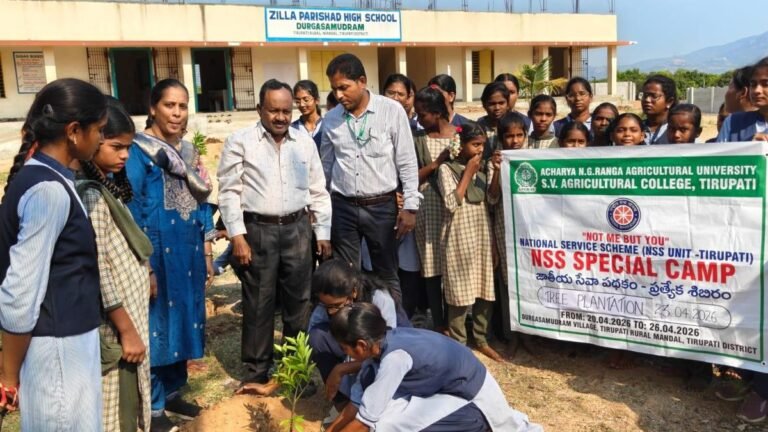 The public is urged to eradicate the spread of Congress grass in Tirupati