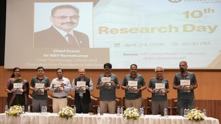 SRM University-AP celebrates 10th Research Day