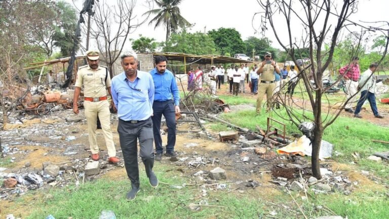 Andhra Pradesh: NDMA, NEERI experts begin investigation into Vetlapal blast in Kakinada district