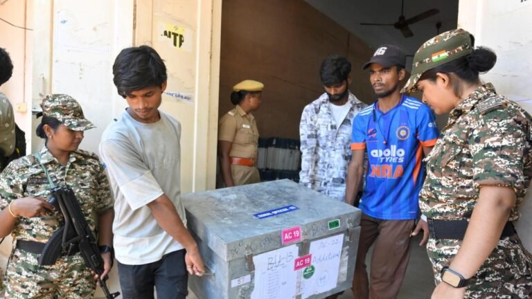 More than 3.4 million election officials, EVMs sent to polling booths across TN