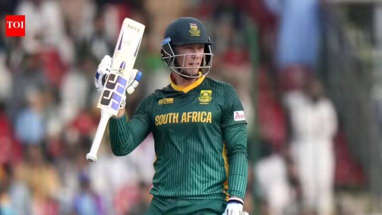 South African batsman Rassie van der Dussen retires from international cricket | Cricket News – The Tech Word News