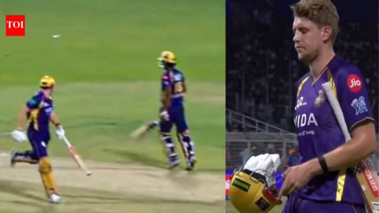 KKR vs SRH: Catching up chaos! Cameron Green falls victim to bizarre mix-up – Watch | Cricket News – The Tech Word News