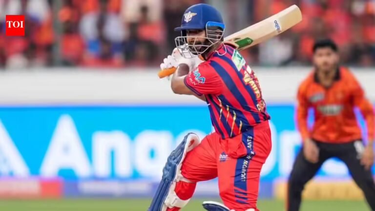 IPL 2026: Rishabh Pant’s mature 68 leads LSG to five-wicket win over SRH | Cricket News – The Tech Word News