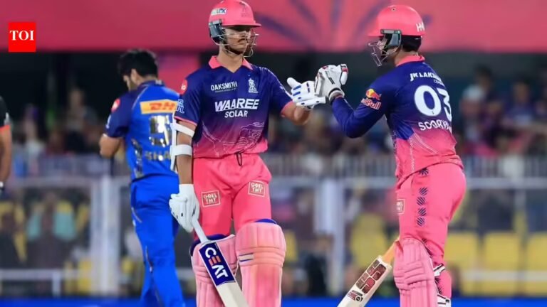 RR vs MI, IPL 2026: Rajasthan Royals climb to No.1 with dominant win over Mumbai Indians | Cricket News – The Tech Word News