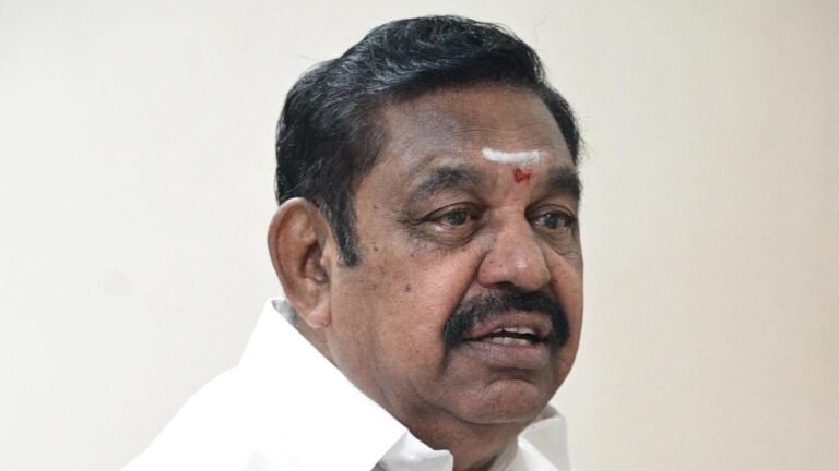 We know how to bring debt under control, improve Tamil Nadu’s finances and implement all social programs completely, says AIADMK general secretary