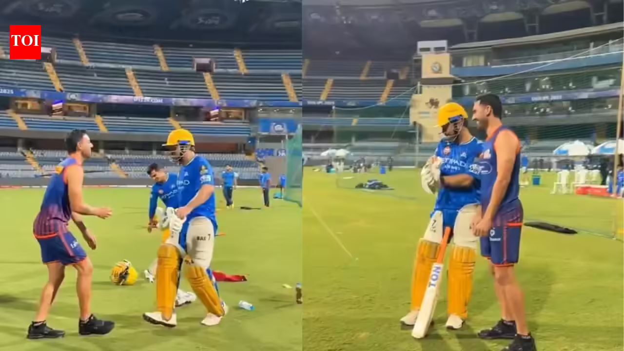 Mrs Dhoni: ‘Tum aaya, saath mein camera leke aaya… bhagao isko’: Dhoni’s witty dig at Deepak Chahar ahead of MI vs CSK | Cricket News – The Tech Word News