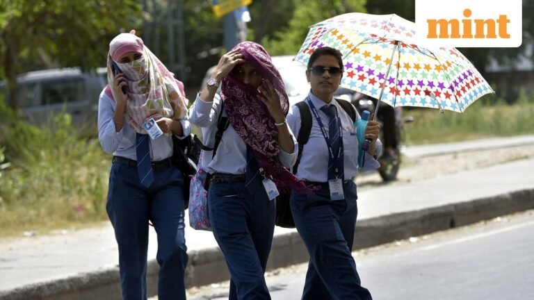 Uttar Pradesh’s Prayagraj is baking at 45C amid north India’s warning heat wave; thunderstorms likely in delhi on… | Today’s news