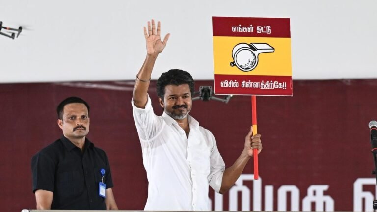 Tamil Nadu Elections 2026: On final day of campaigning, Vijay says he will not bow to ‘anti-people fascist forces’