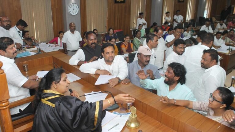 A resolution seeking to create a bigger HDMC passed amid pandemonium