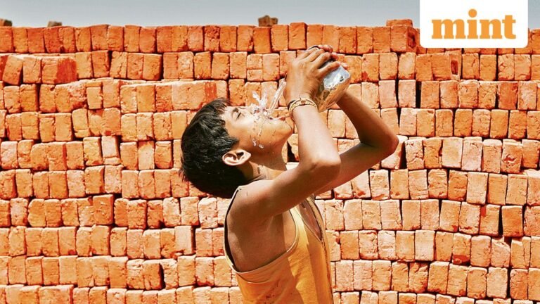 Heat wave warning in 7 states, IMD predicts 3-5C rise in mercury in Punjab, Haryana, Delhi by April 24 | Today’s news