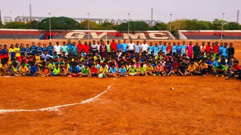 Visakhapatnam sees record turnout for state football selections
