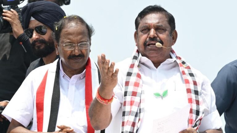 DMK and its allies have shattered women’s dreams, says Edappadi K. Palaniswami