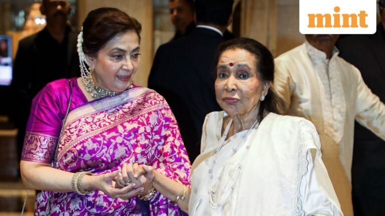 Asha Bhosle dies: Music industry mourns loss of legendary singer as family prepares to pay last respects | Today’s news