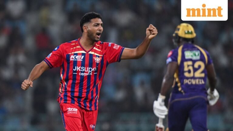 Purple Cap in IPL 2026: Moshin Khan enters race for most wickets with career best score 5/23 during LSG vs KKR | Today’s news