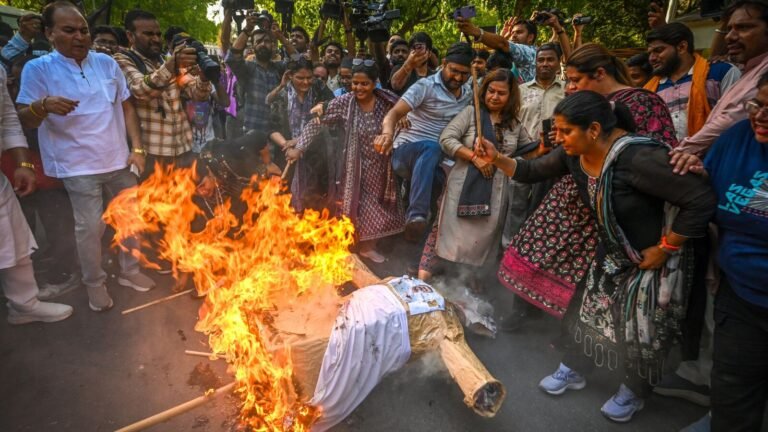 Watch: BJP MLAs detained during protest march to Rahul Gandhi’s residence after Constitution Amendment Bill fails in LS | Today’s news