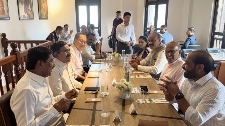 Andhra Pradesh Ministers Meet Singapore Home Minister Shanmugam on Day 2 of Government Tour