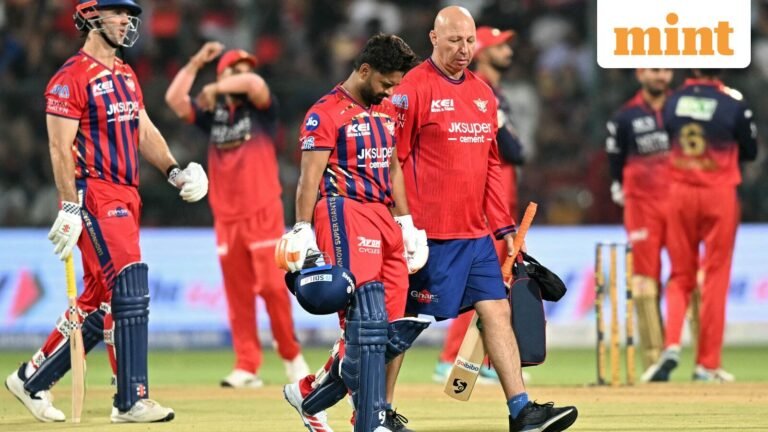 Rishabh Pant injury: LSG batsman injured after elbowing in IPL 2026 clash with RCB | Today’s news