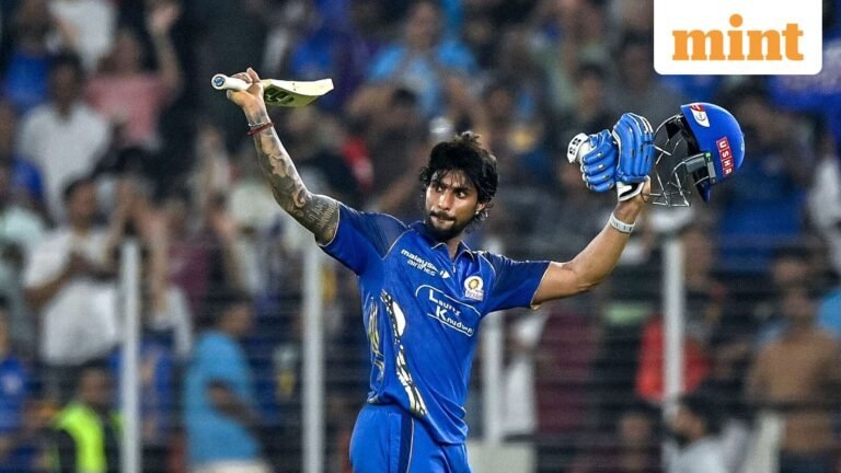 Tilak Varma smashes 45-ball century for Mumbai Indians vs Gujarat Titans; equal to the IPL record | Today’s news