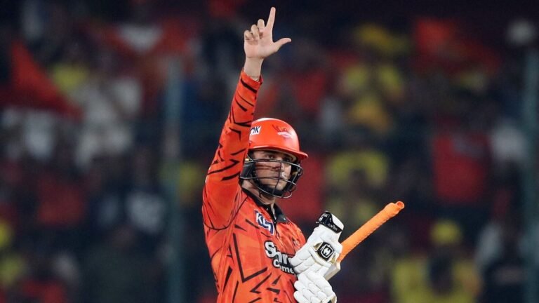 Abhishek Sharma smashes fastest fifty by Sunrisers Hyderabad in IPL 2026 match against Chennai Super Kings | Today’s news