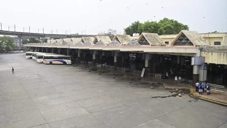 Widespread disruption of bus services as TGSRTC employees go on indefinite strike