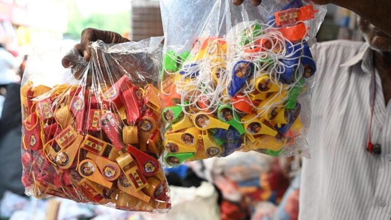 The whistles are flying off the shelf this election season