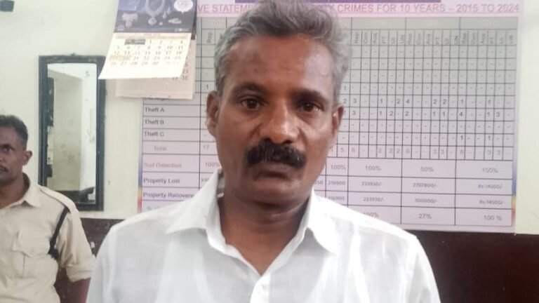 Polling agent arrested for damaging EVMs in Tiruvannamalai
