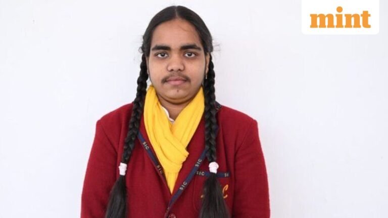 Ex-UP Board topper Prachi Nigam trolled for facial hair does it again with 91.2% score in class 12, says “it helped me…” | Today’s news