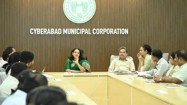 Cyberabad city commissioner highlights time-bound implementation of projects in Quthbullapur