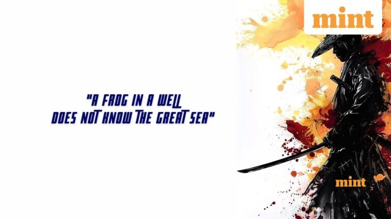 Japanese proverb of the day: ‘The frog in the well does not know…’; significance, business lessons and why it still matters today | Today’s news