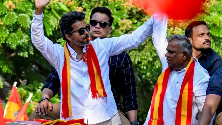 TVK chief Vijay has been booked by the Chennai police for violating election rules while campaigning in the city