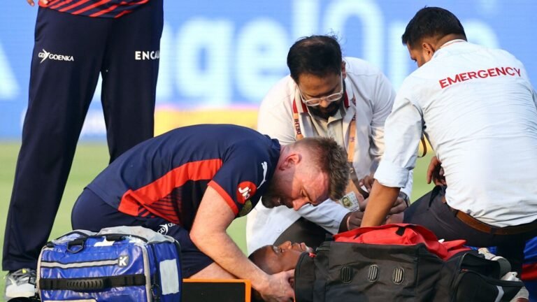 Lungi Ngidi lands badly on head while sitting during DC vs PBKS in IPL 2026, South African leaves in ambulance; watch | Today’s news