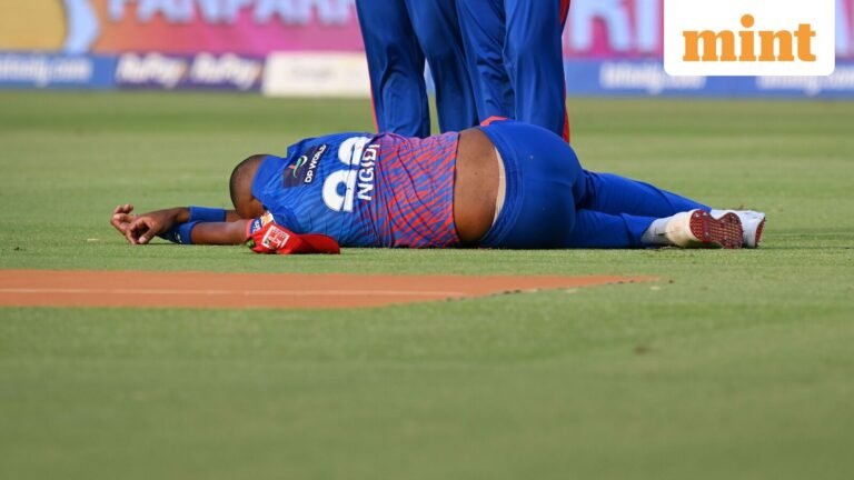 Lungi Ngidi injury update: Delhi Capitals paceman ‘stable and will be released soon’ after horrific head injury | Today’s news