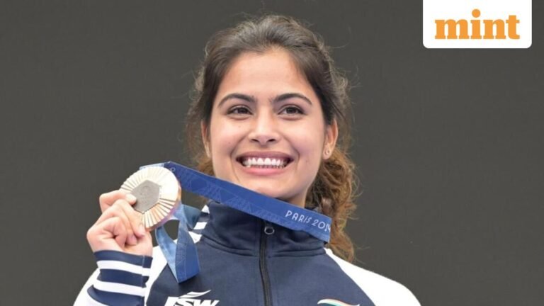 Manu Bhaker celebrates 10 years in shooting: Olympic star reflects on medal journey and family support | Today’s news
