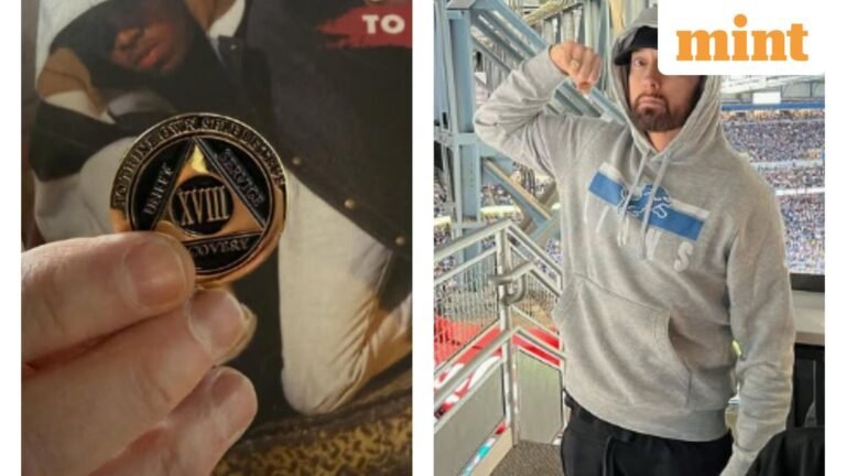 Eminem Commemorates 18 Years Sobriety With Milestone Coin Post | Today’s news