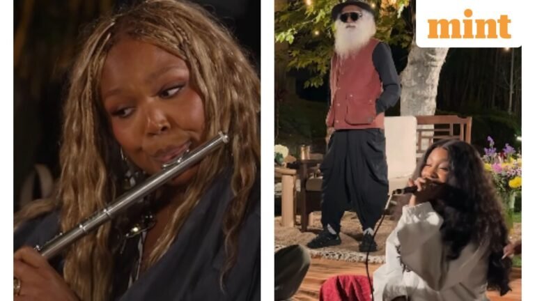 Lizzo hosts Sadhguru in Los Angeles, jam session with SZA goes viral. The Internet calls it ‘so magical’ | Follow | Today’s news