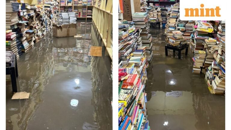 Bengaluru rains flood iconic bookstore ‘The Bookworm’, thousands of books destroyed; community gathering to help | Today’s news