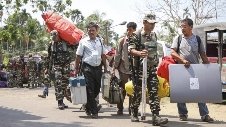The Dharmanagar Assembly poll in Tripura recorded 15.63% voter turnout in the first two hours