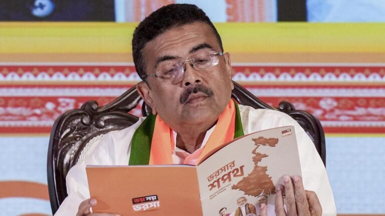 Trinamool Congress Issuing Fake Press Cards To Its Workers To Influence Voters: BJP’s Suvendu Adhikari
