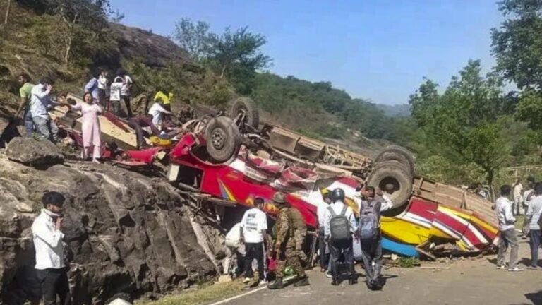 21 dead, over 27 injured after bus falls off road in Udhampur, Jammu