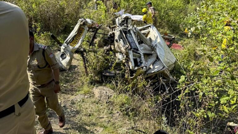 Eight dead after vehicle plunges into gorge in Uttarakhand